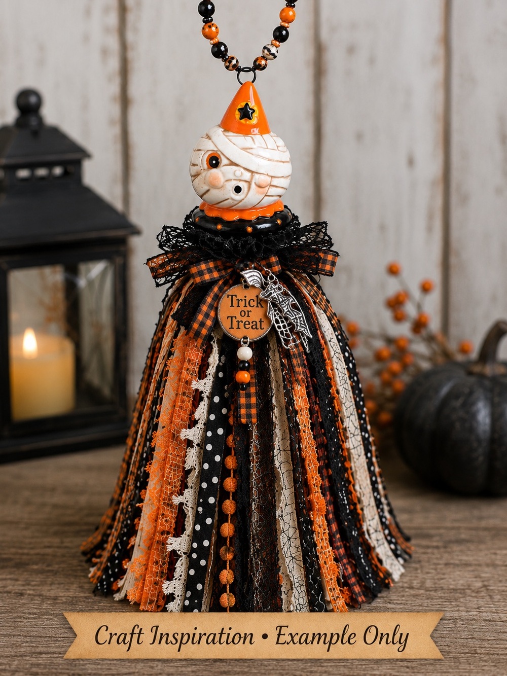Design by Johanna Parker Halloween Mummy Salt & Pepper Shakers NIB New in Box - Picture 9 of 9